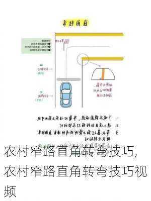 农村窄路直角转弯技巧,农村窄路直角转弯技巧视频